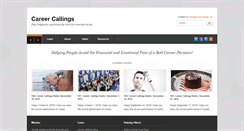 Desktop Screenshot of careercallings.net